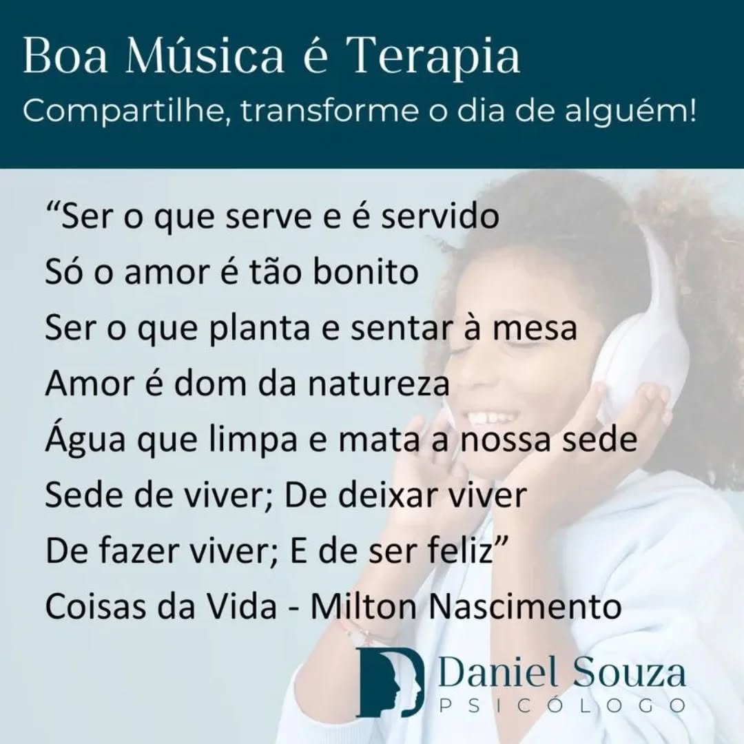 #musicaquecura #miltonnascimento #amor #servir #psicologia #gestaltterapia
