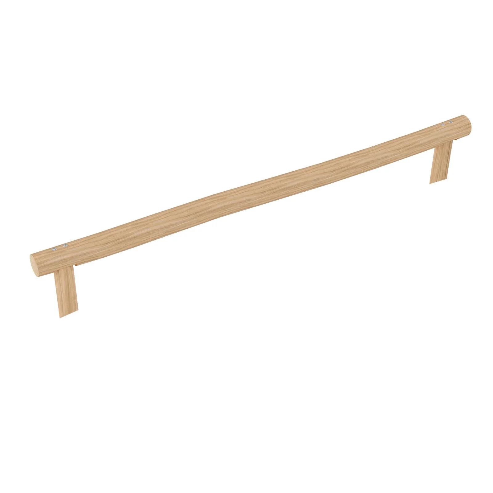 Robinio balance beam made of robinia wood for children aged 3–14, designed for public playgrounds and fitness trails, supporting balance and coordination.