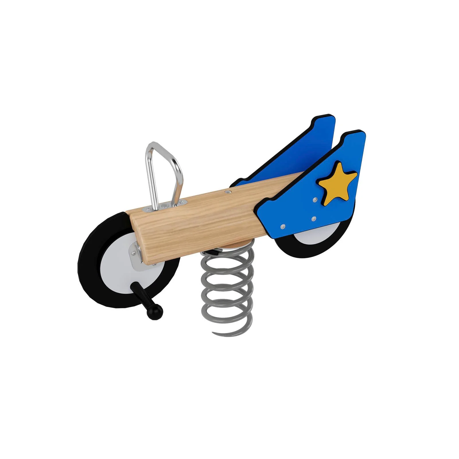 Robinio Police Scooter on Metal Base