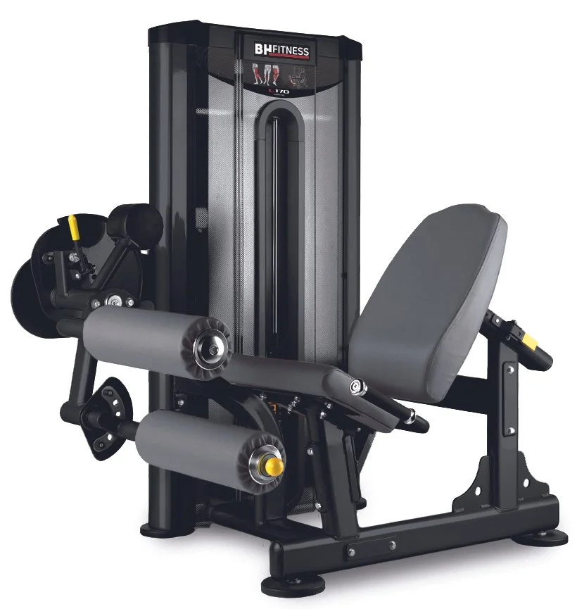 Inertia sėdimas kojų lenkimo treniruoklis L170B – jėgos treniruočių įrenginys sporto salėms ir treniruoklių centrams