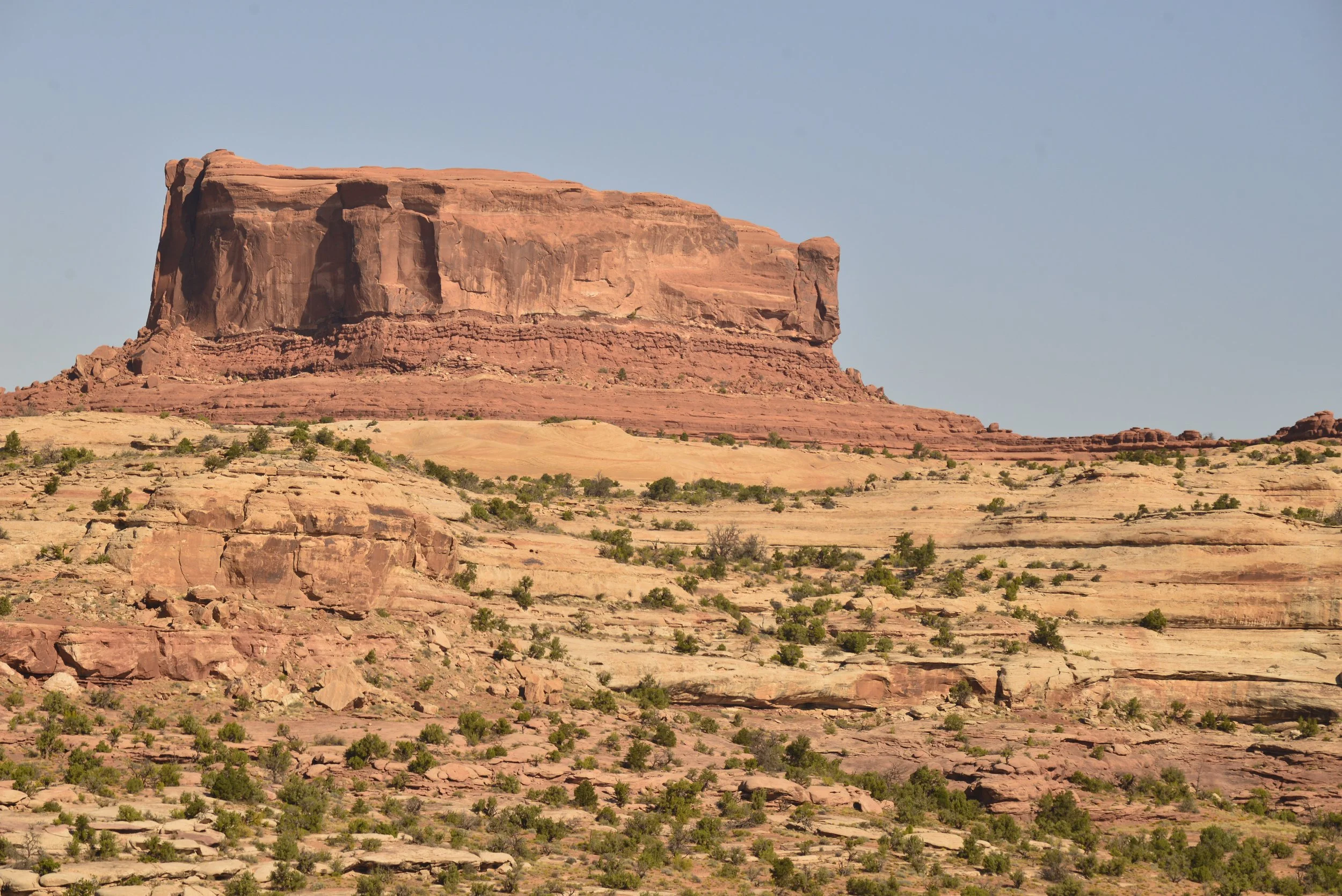 Red Rock Mesa On Top Of Rock Formation .jpg