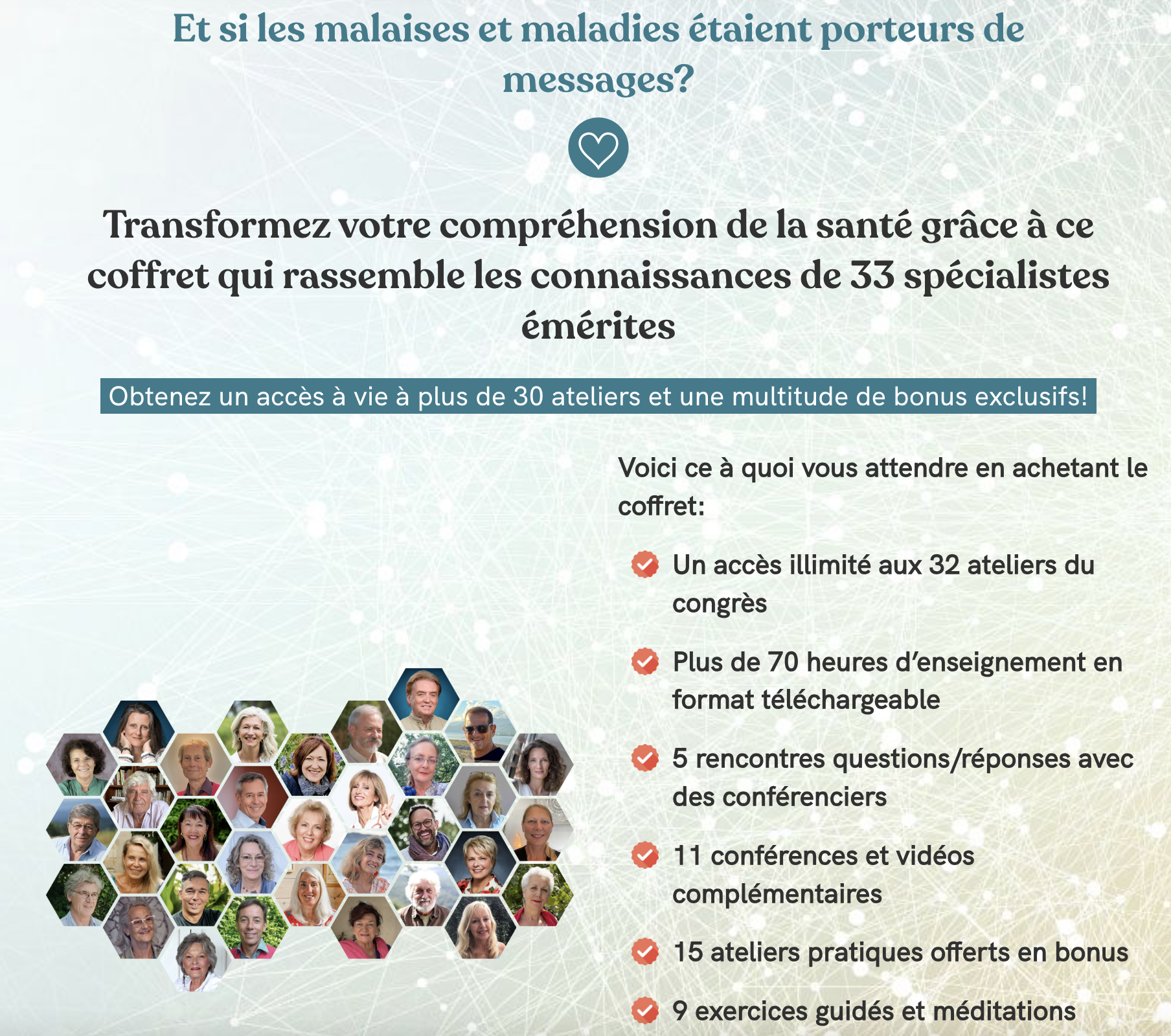 Congrès International du sens des maladies et de l’Intelligence du corps