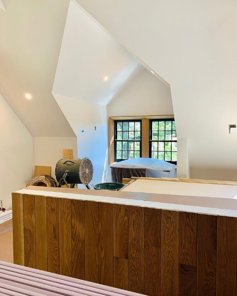 attic near completion