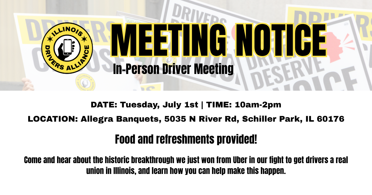 Illinois Driver Town Hall Meeting