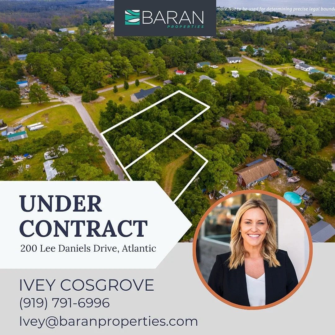 Thrilled for our sellers to have their property in Atlantic under contract! It&rsquo;s never easy to close the door on years of memories, but we can&rsquo;t wait to see what the new buyers have planned for this special piece of property. ☀️ 

#listed