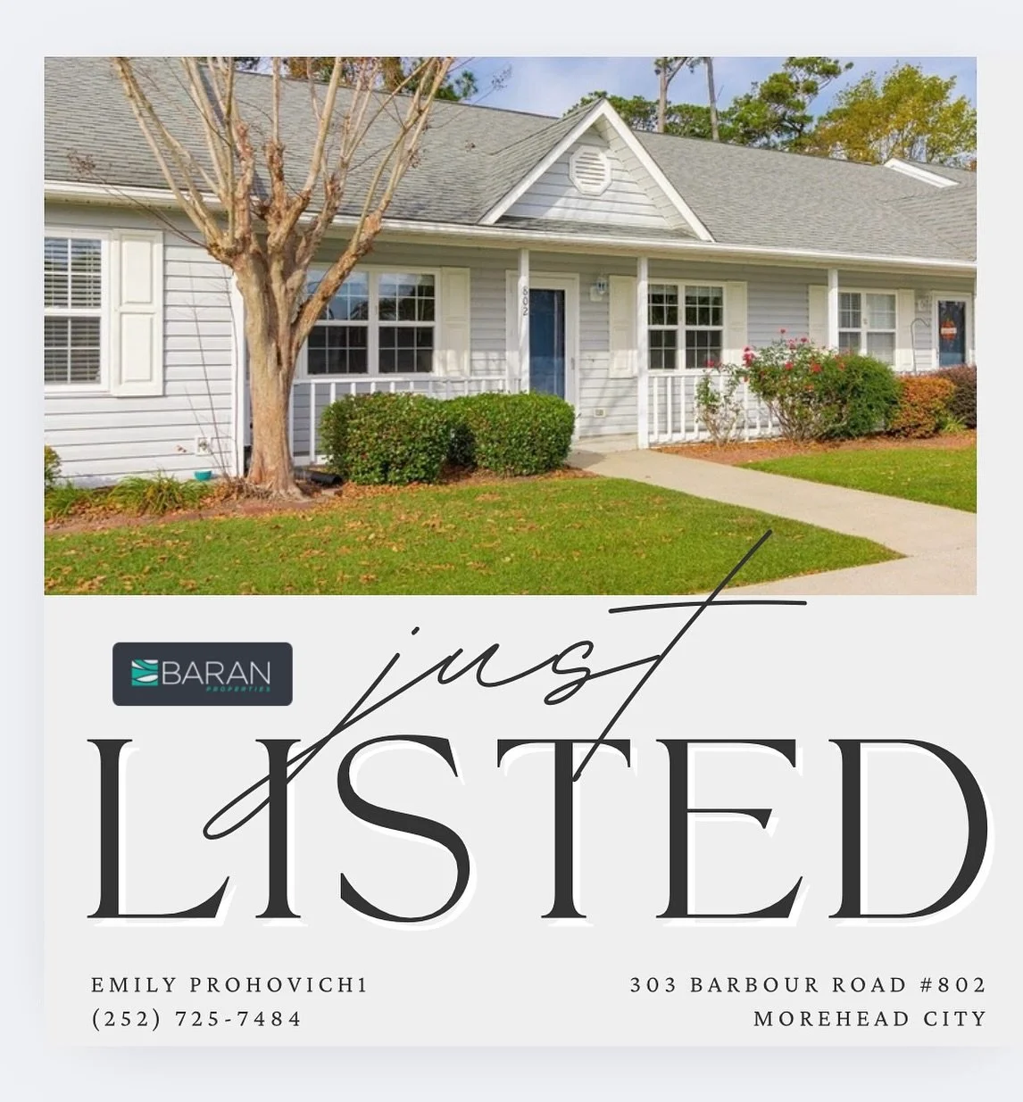 Fresh updates, easy living, and minutes to the Crystal Coast 🌊 This charming 2BD/2BA condo features LVP floors, fresh paint, a walk-in closet, and a relaxing screened-in porch. HOA covers the details so you don&rsquo;t have to!