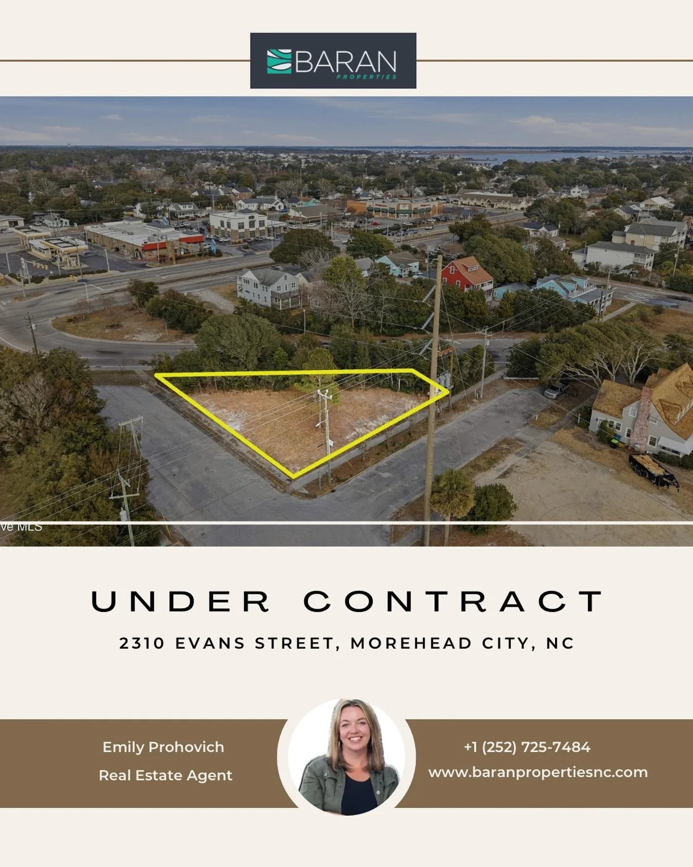 Under Contract in Morehead City! 🏡✨

2310 Evans Street, Morehead City, NC is officially under contract.

A great opportunity in one of Morehead City&rsquo;s most sought-after neighborhoods, this lot offers the perfect setting to build a future vacat
