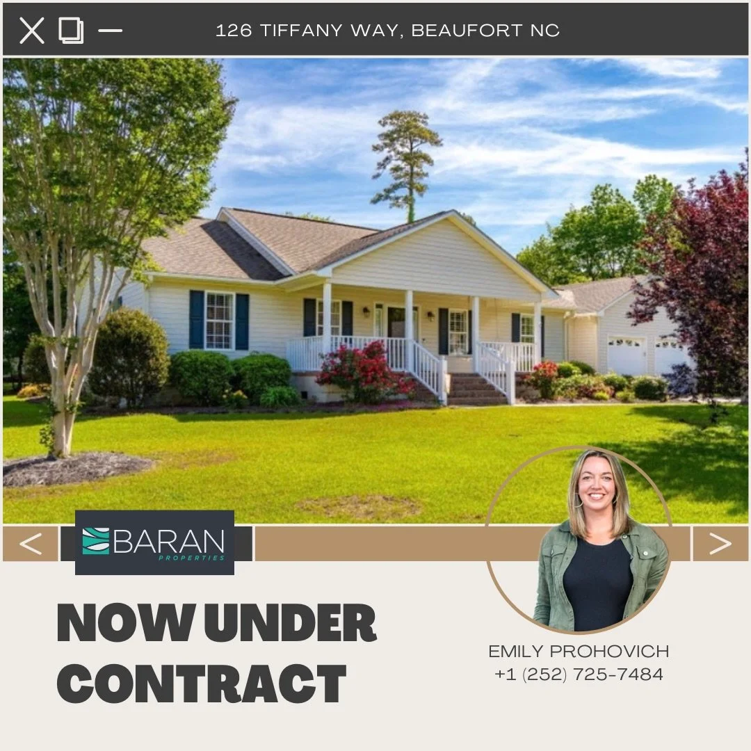 Under Contract at 126 Tiffany Way! ✨

This one did not last long &mdash; and honestly, we expected it. With beautiful landscaping, a well-established Beaufort neighborhood, open living spaces, and a home that was truly ready to sell, 126 Tiffany Way 