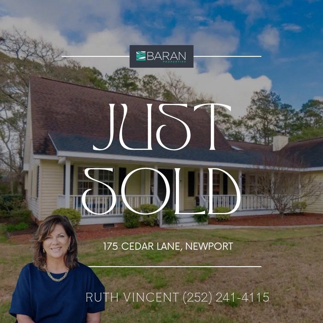 Congrats to Ruth&rsquo;s sellers on closing their chapter at 175 Cedar Lane! 🏡✨

And a big welcome to the new owners &mdash; they just scored a home in one of the best neighborhoods in Newport, NC. What a great place to call home!
