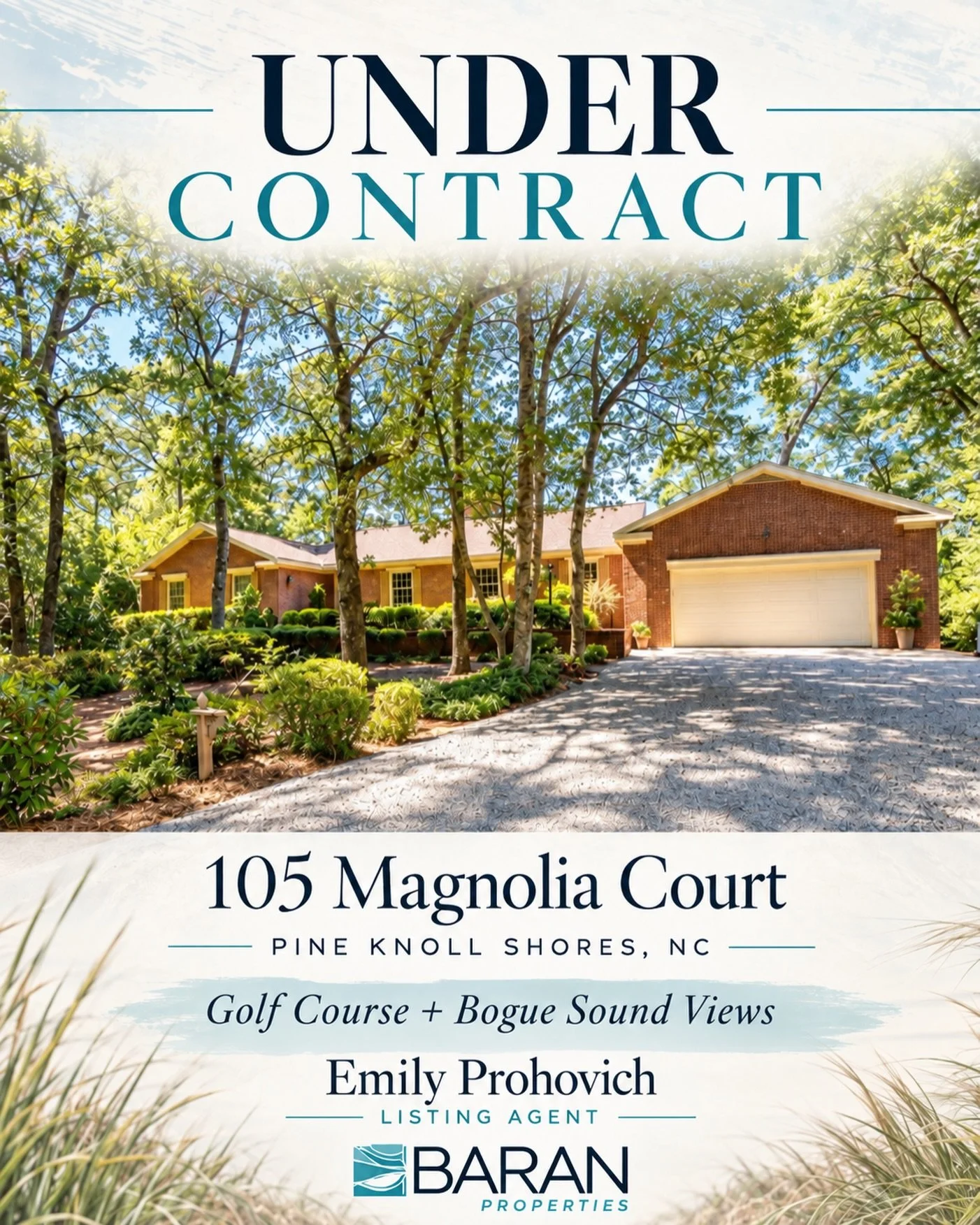 🏡 UNDER CONTRACT | 105 Magnolia Court, Pine Knoll Shores! 🌊

Golf course views, breathtaking glimpses of Bogue Sound, and a peaceful cul-de-sac setting&hellip; this Crystal Coast beauty is officially under contract! ⛳️💙

From its gorgeous surround