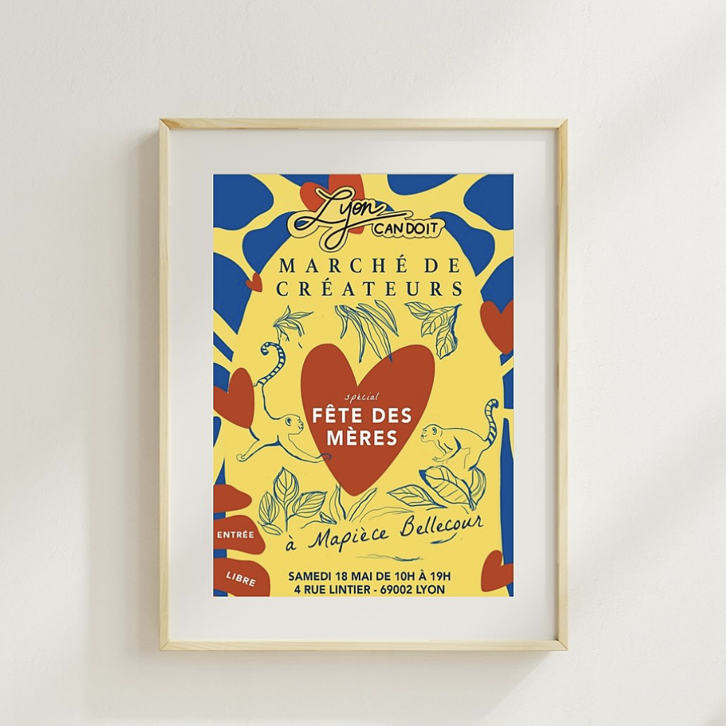 🌷 Marché des créateurs Lyon Can Do It Spécial fête des mères chez MAPIÈCE