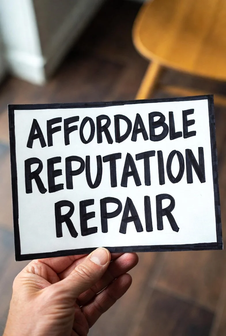 Affordable Reputation Repair: Restore Your Online Image Without Breaking the Bank
