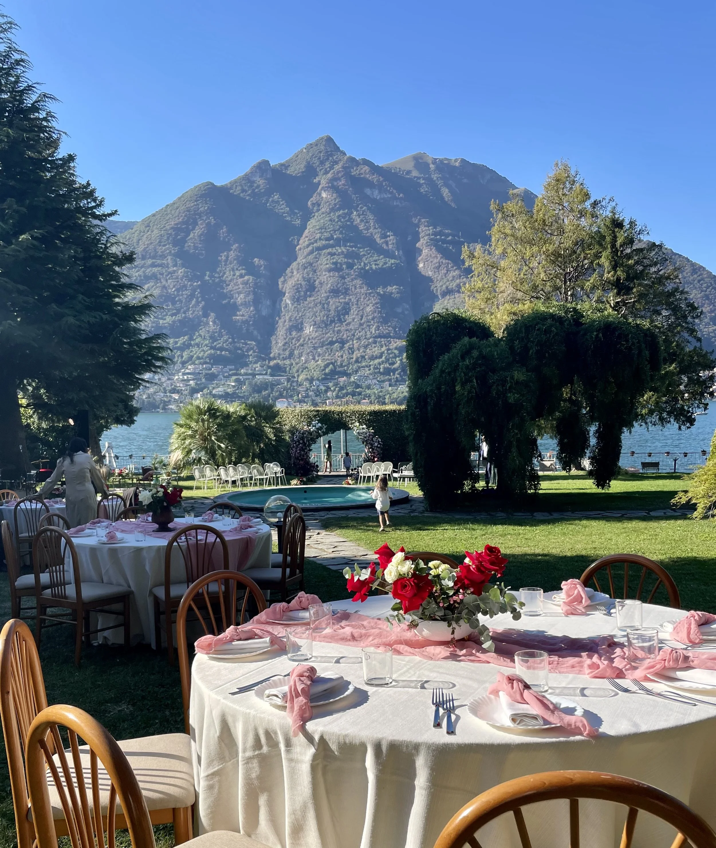 Lake Como, Italy. Wedding