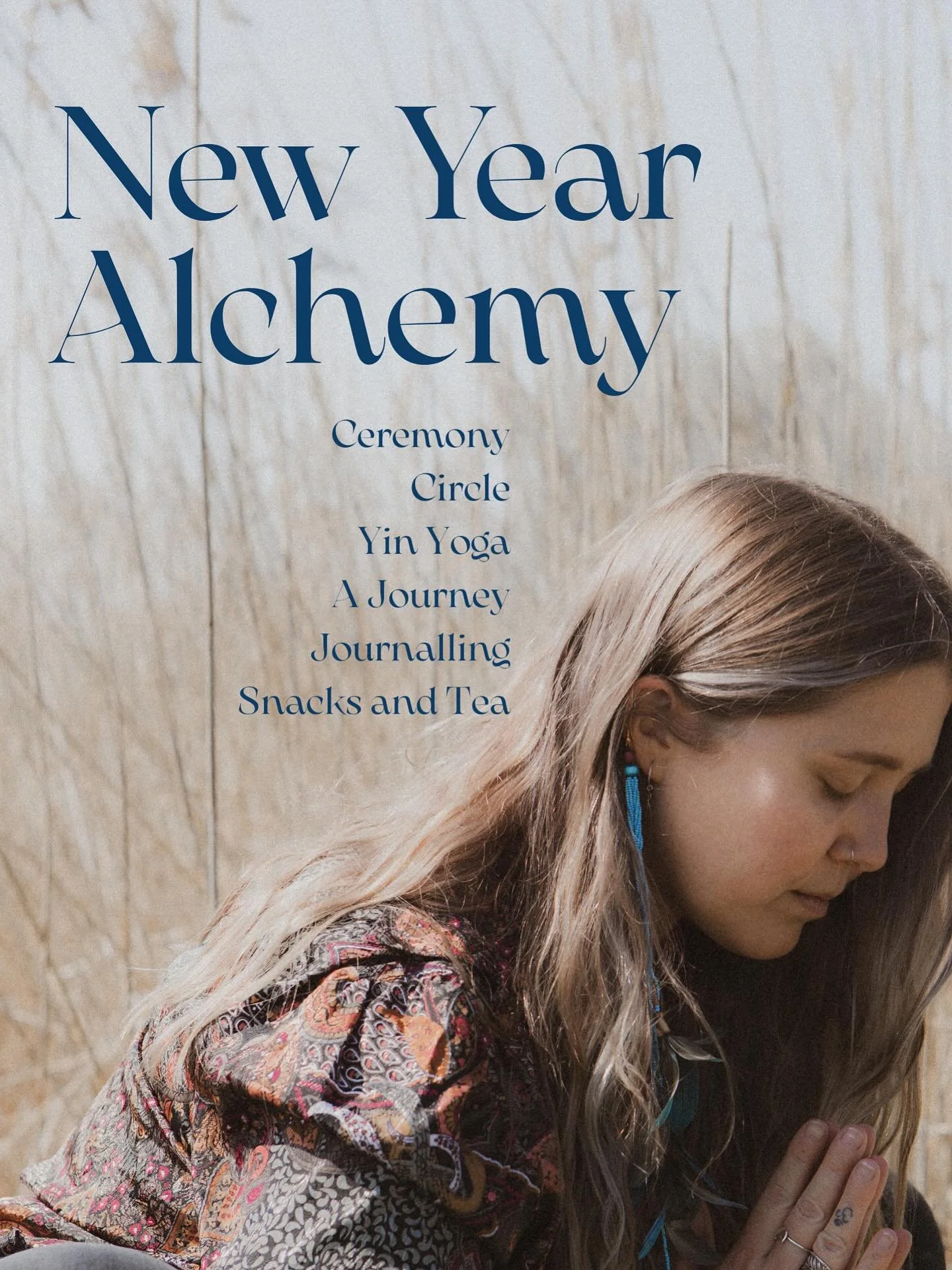 Heading back to one of my favourite spaces in Nottingham in the New Year @the_luna_shala 🔥
⁣
New Year Alchemy ~ Four hours in circle together ~ Yin Yoga, Shamanic Magic, Journalling, tea and treats. ⁣
⁣
Blissful playlist and an altar of dreams.. 🪶✨