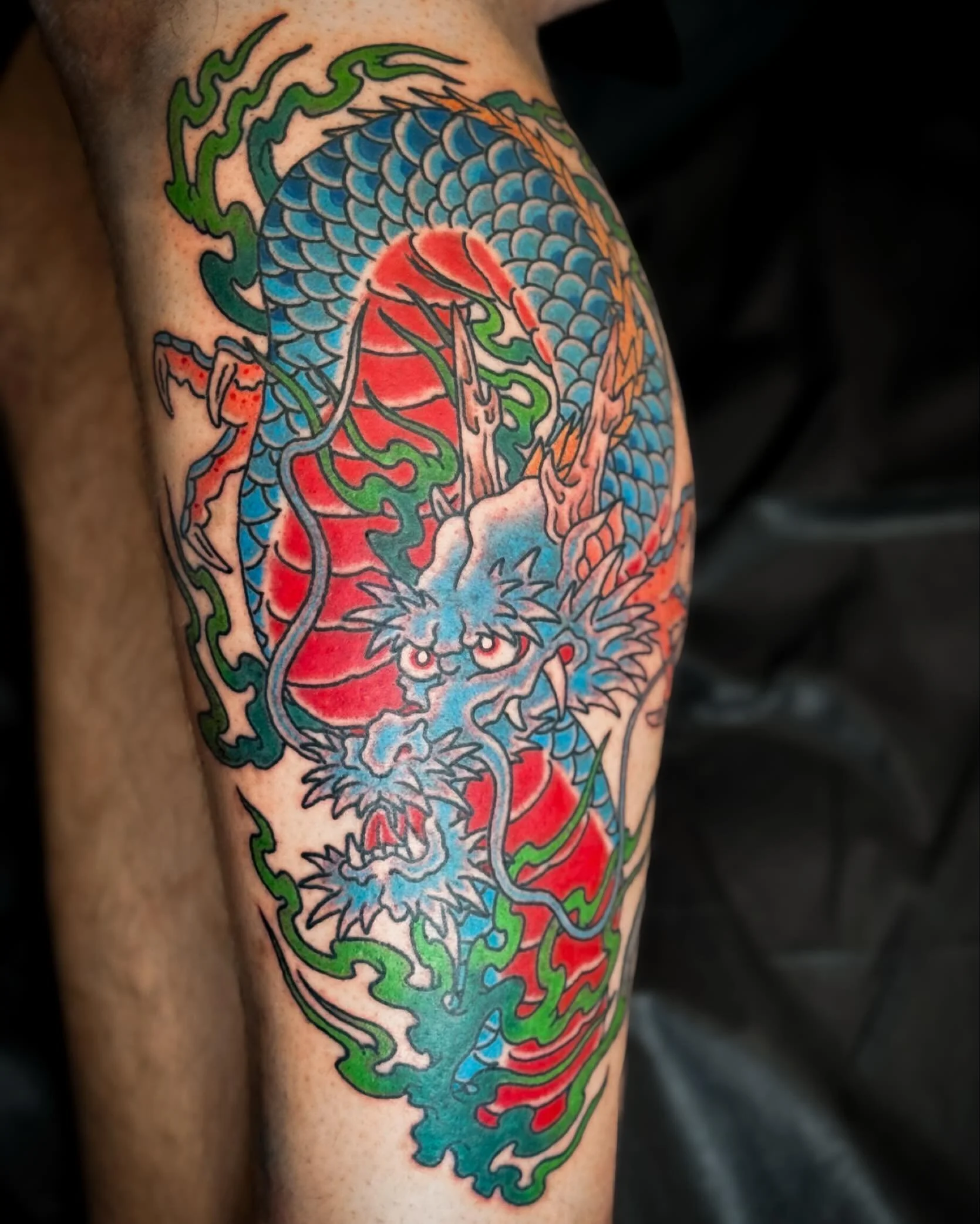 CodeMaster Supreme aka @cjl.tattoos dropping some dragon magic ✨ contact Cody directly for appointments #lethbridge #lethbridgetattoo #yql #yqltattoo #magic #holyghostlethbridge