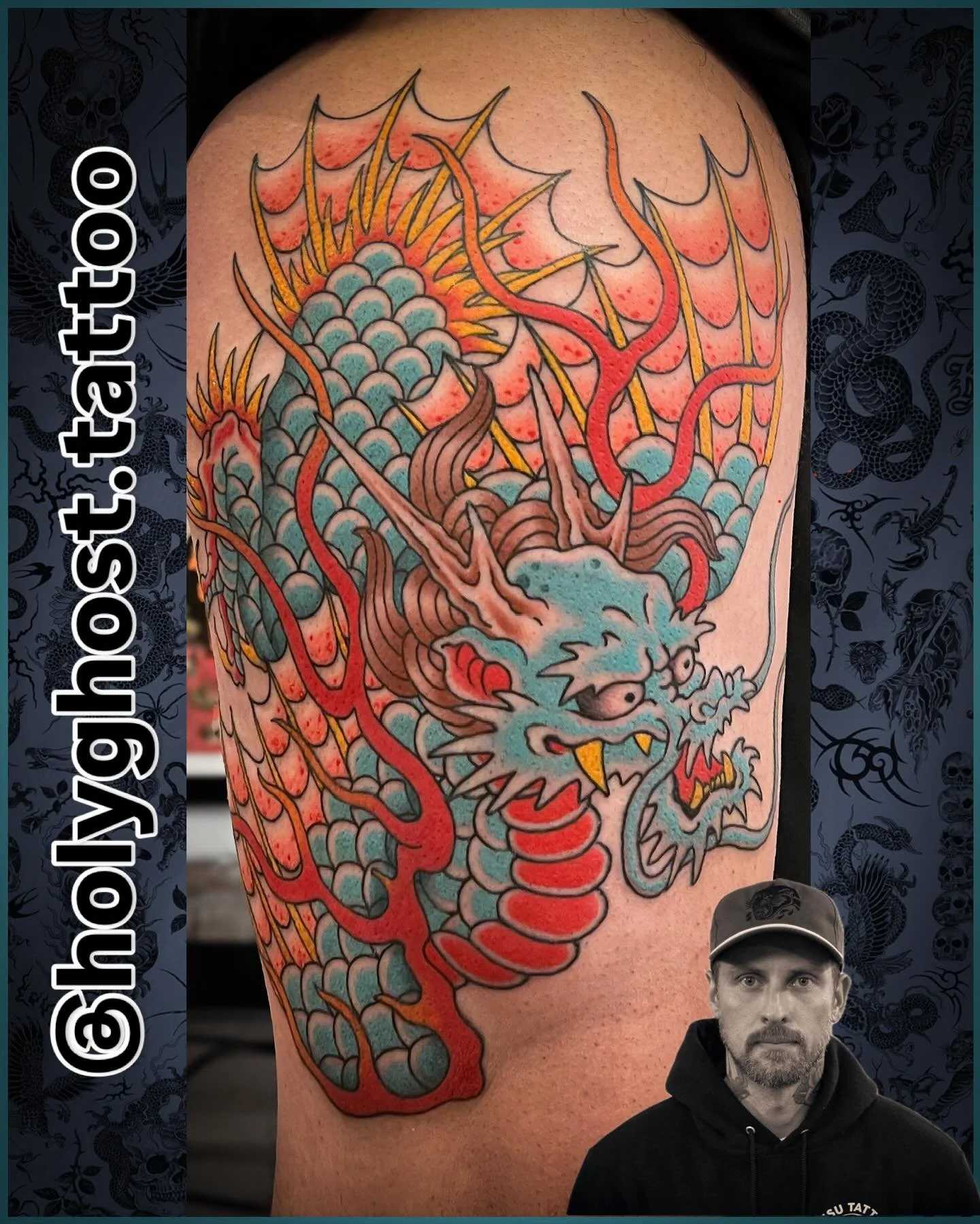 Dragon by @ryanbuttar (rhino🤘🏻) contact Ryan directly for appointments.

🅗🅞🅛🅨🅖🅗🅞🅢🅣🅣🅐🅣🅣🅞🅞

#lethbridge #lethbridgetattoo #yql #yqltattoo #alberta #albertatattoo #dragon #dragontattoos #holyghostlethbridge