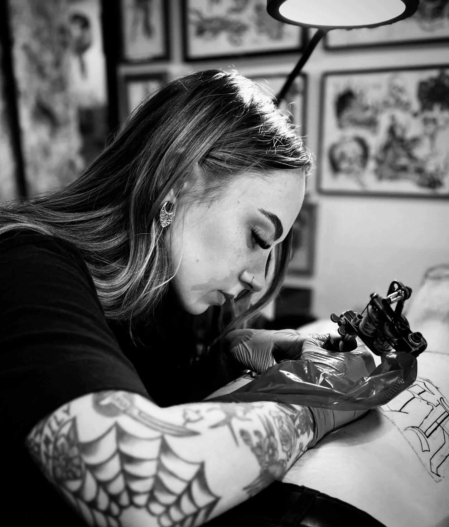 We&rsquo;re excited to officially welcome @jessicaolertattoo to the Holy Ghost Tattoo team 🖤

Jessica comes in with a couple years of tattoo experience that we&rsquo;re excited to help build on. She&rsquo;ll be starting with us in an apprenticeship 