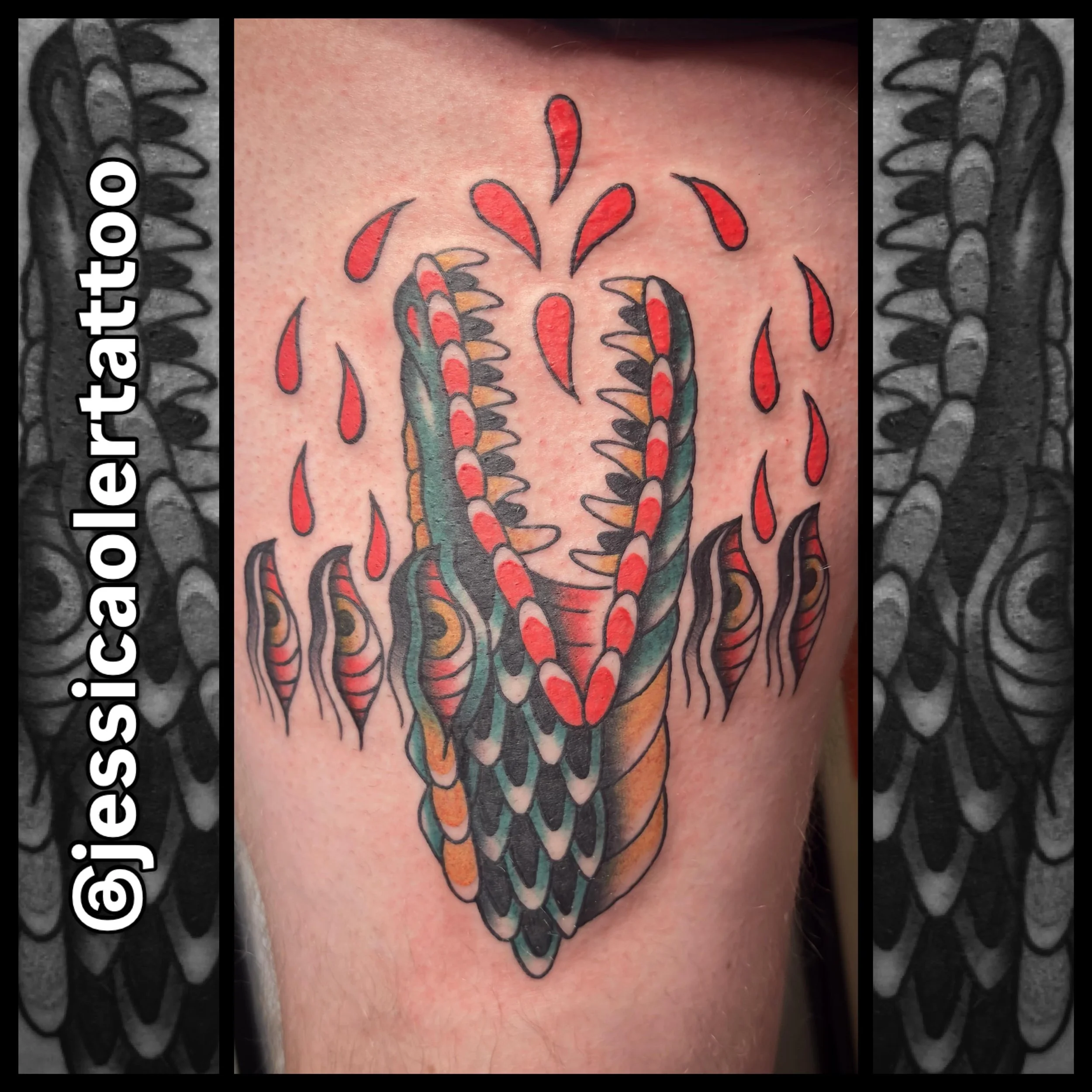 Tattoo by @jessicaolertattoo 

✶ Contact Jess directly for appointments ✶

#lethbridgetattoo #yqltattoo #holyghostlethbridge