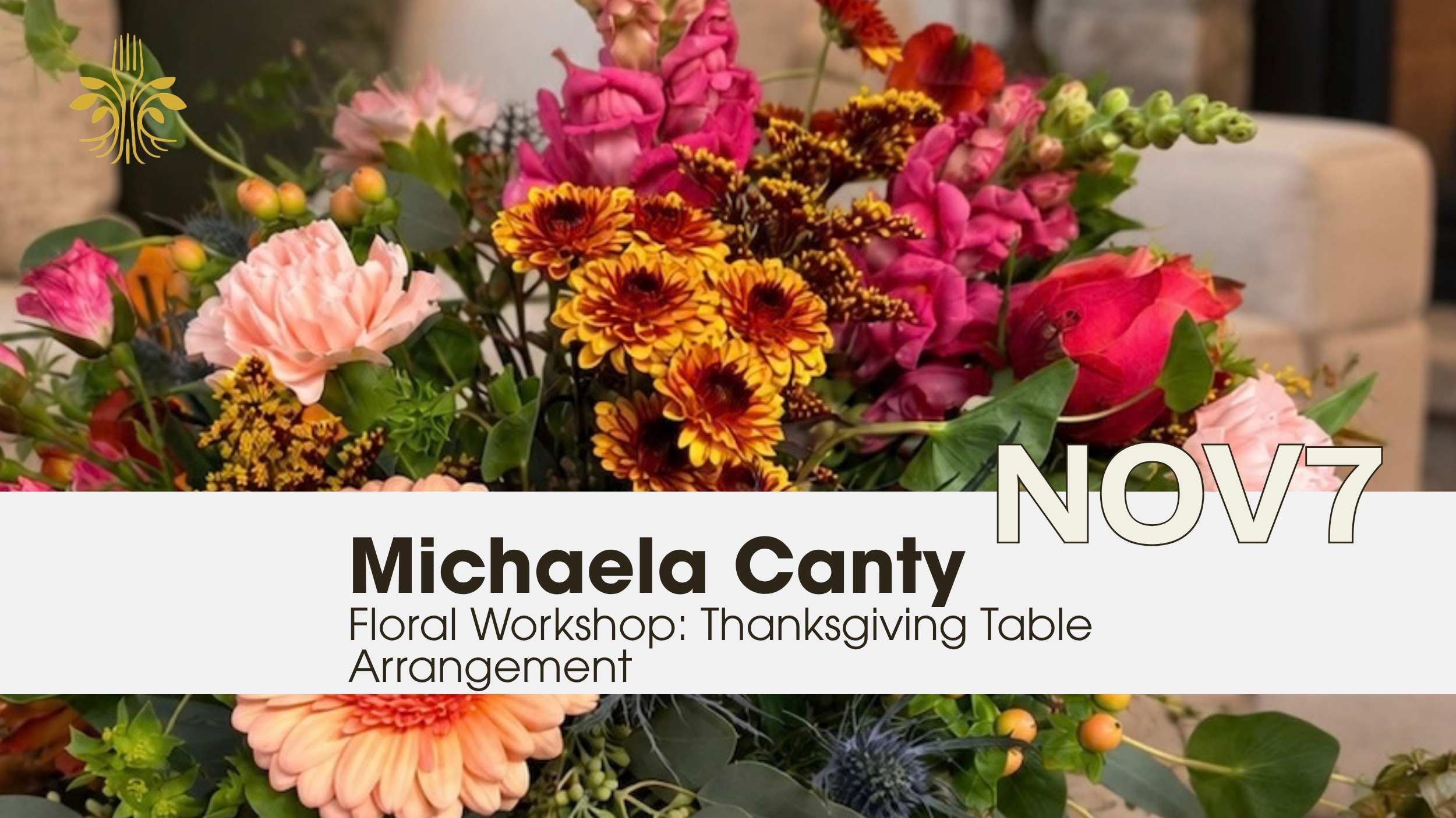A THANKSGIVING TABLE, BEAUTIFULLY ARRANGED