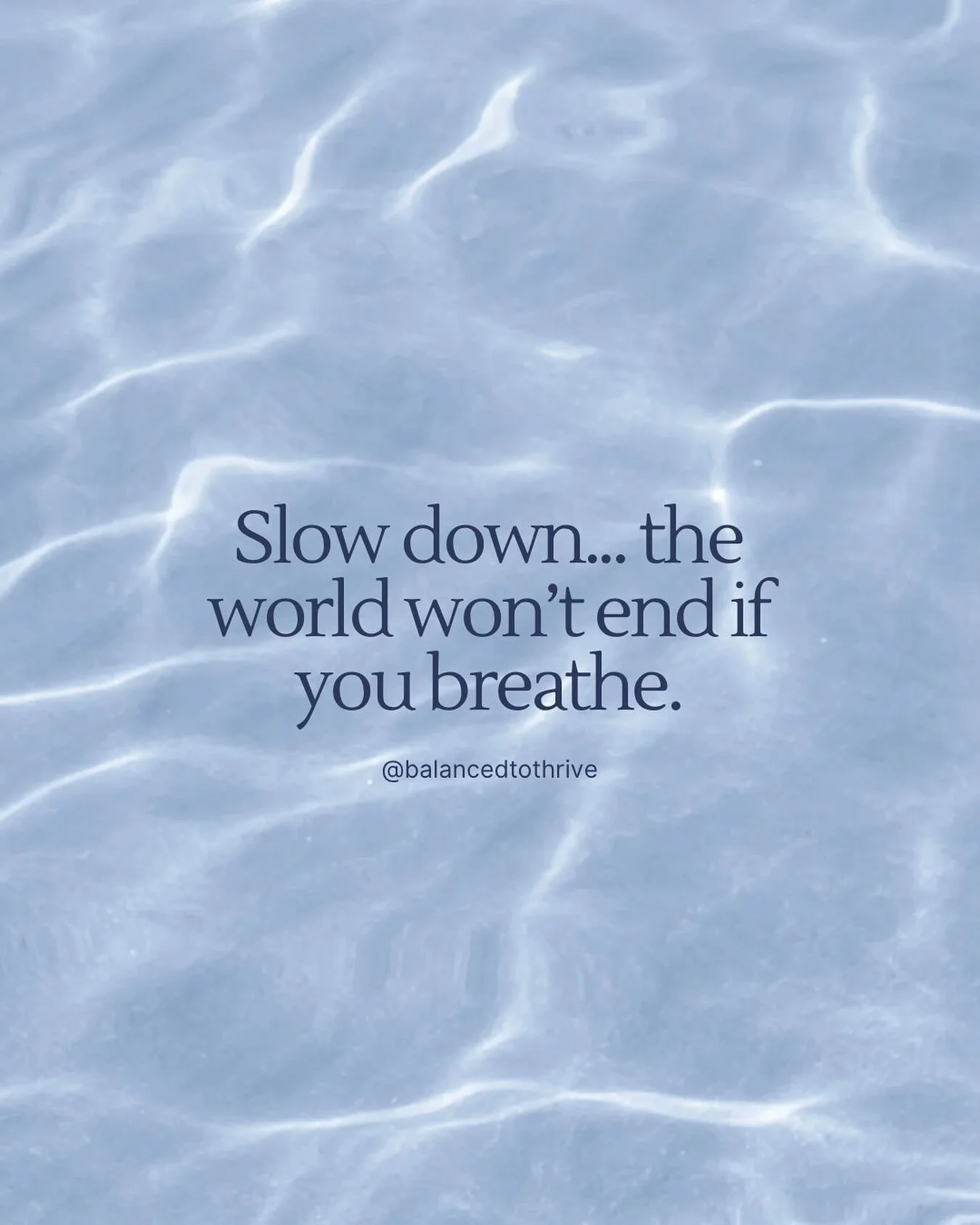 A gentle reminder 🌱
