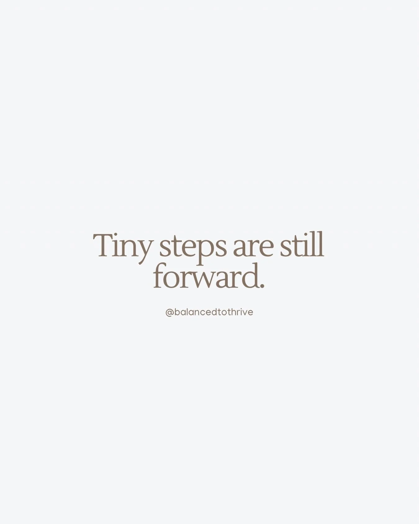 Keep going. It all counts 🌱🤍

Share this with a friend who needs to hear it.