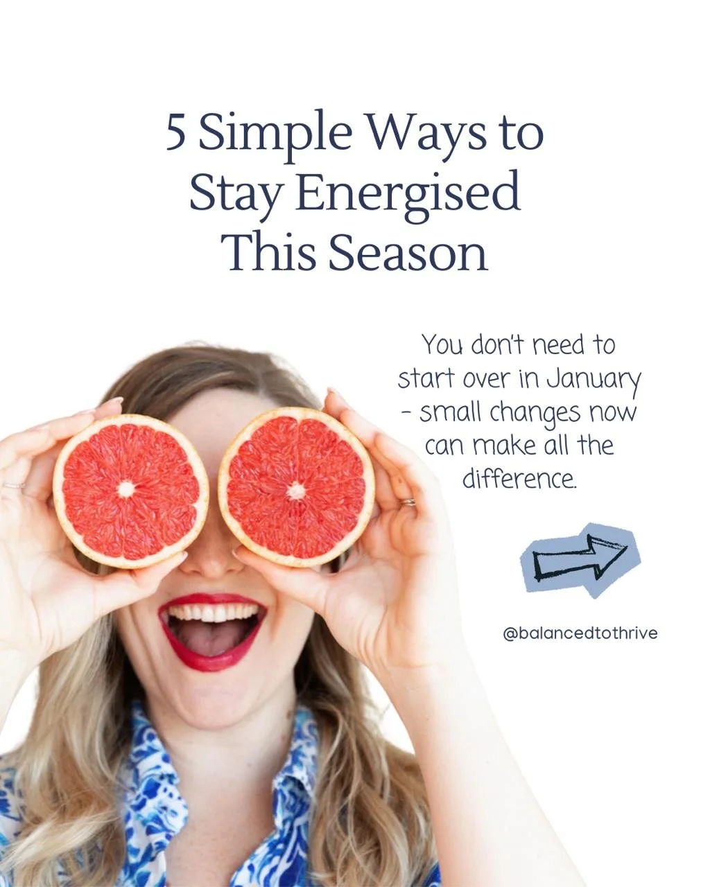 If December has you feeling a little frazzled, join the club. This season is beautiful but it can drain your energy faster than you can say &ldquo;I&rsquo;ll start again in January&rdquo;.

The truth is that you do not need a brand new year to feel b