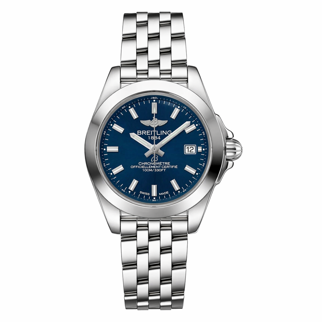 14341 Breitling Galactic 32 Sleek Edition Black Dial Stainless Steel.png