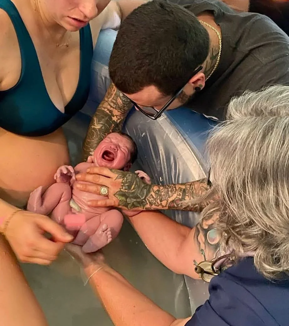 Let&rsquo;s talk about water immersion in labor and water birth!

Water immersion in labor has long been considered safe for low-risk parents and pregnancies. The majority of our families end up using water immersion as a coping tool in active labor,