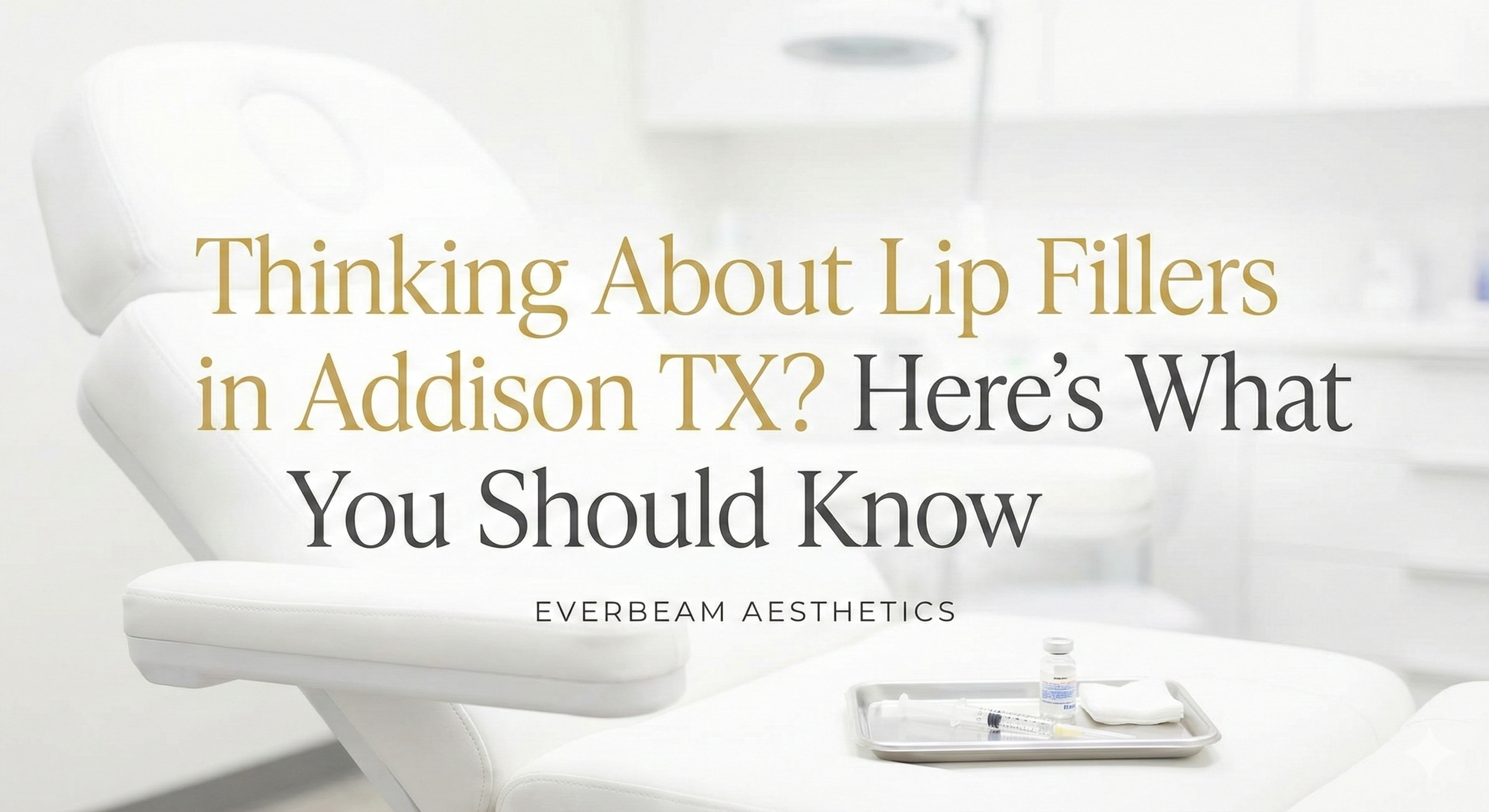 Thinking About Lip Fillers in Addison TX? Here's What You Should Know