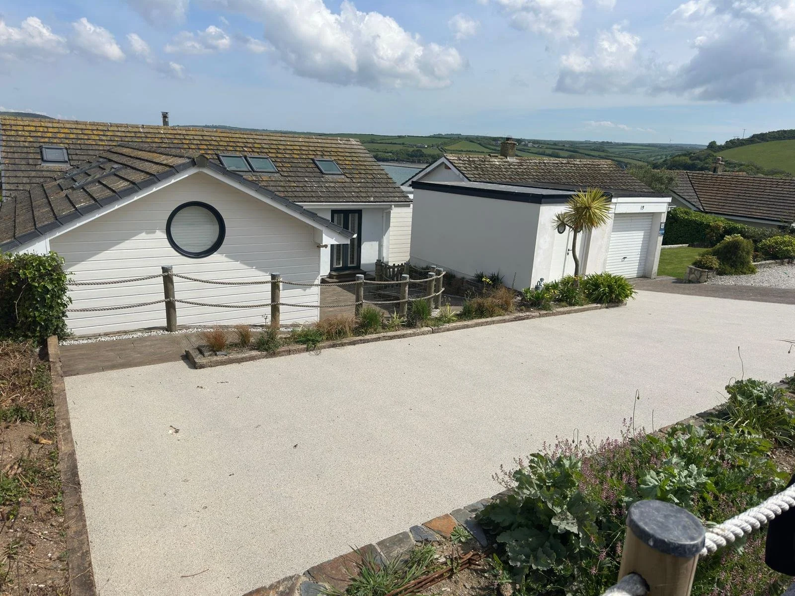 New Garage, Resin Driveway & More in Padstow
