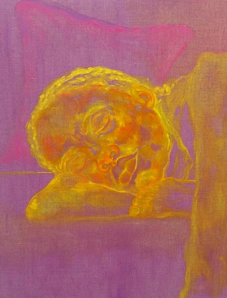 'Wisteria'
2026

Oil on linen
60 x 60cm