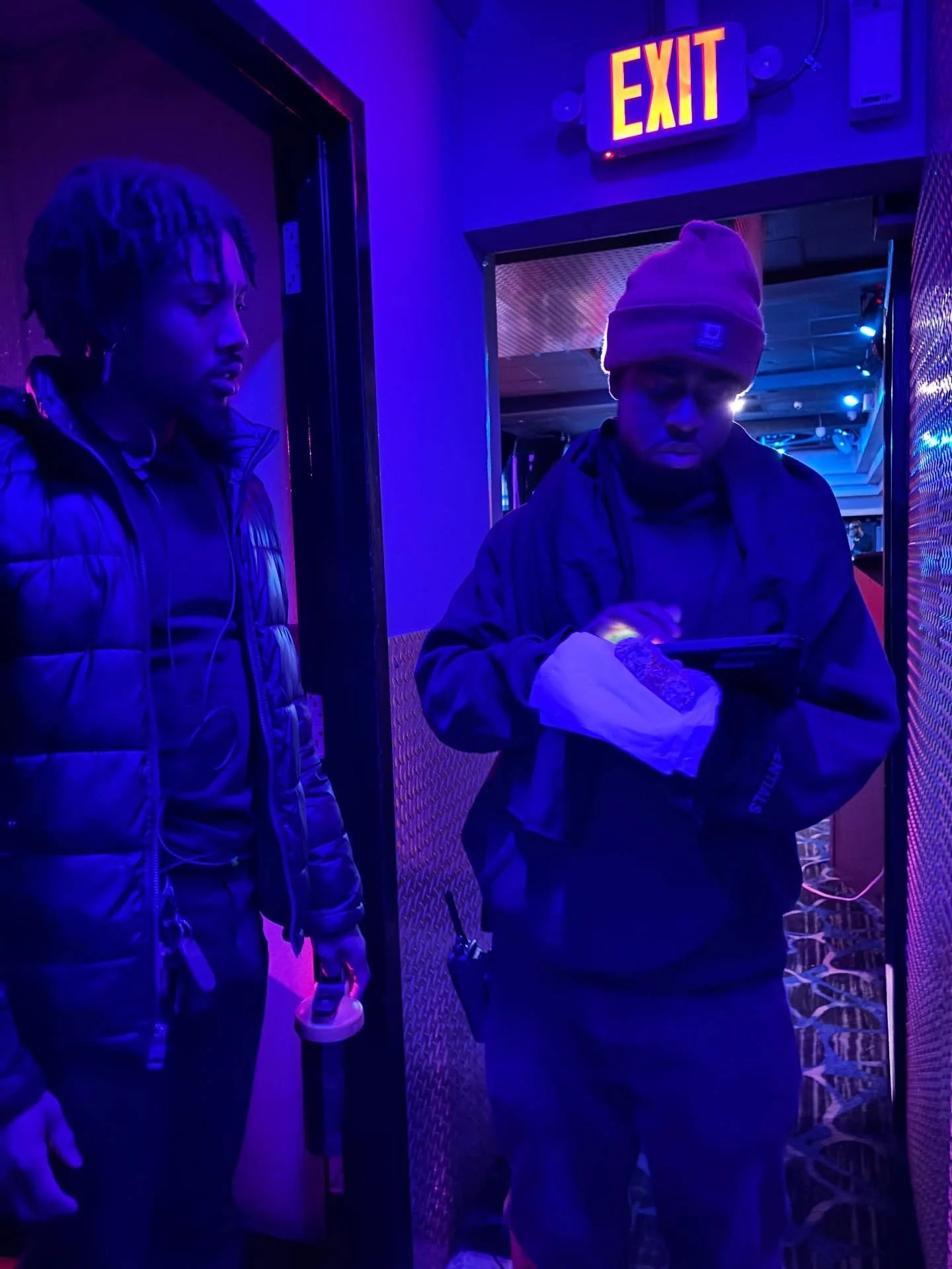 Working with da boys today on @ikonic_visions shoot. 

Gaff: Me
BBE: @localmarquet 
Electrics: @clipsbypink &amp; February