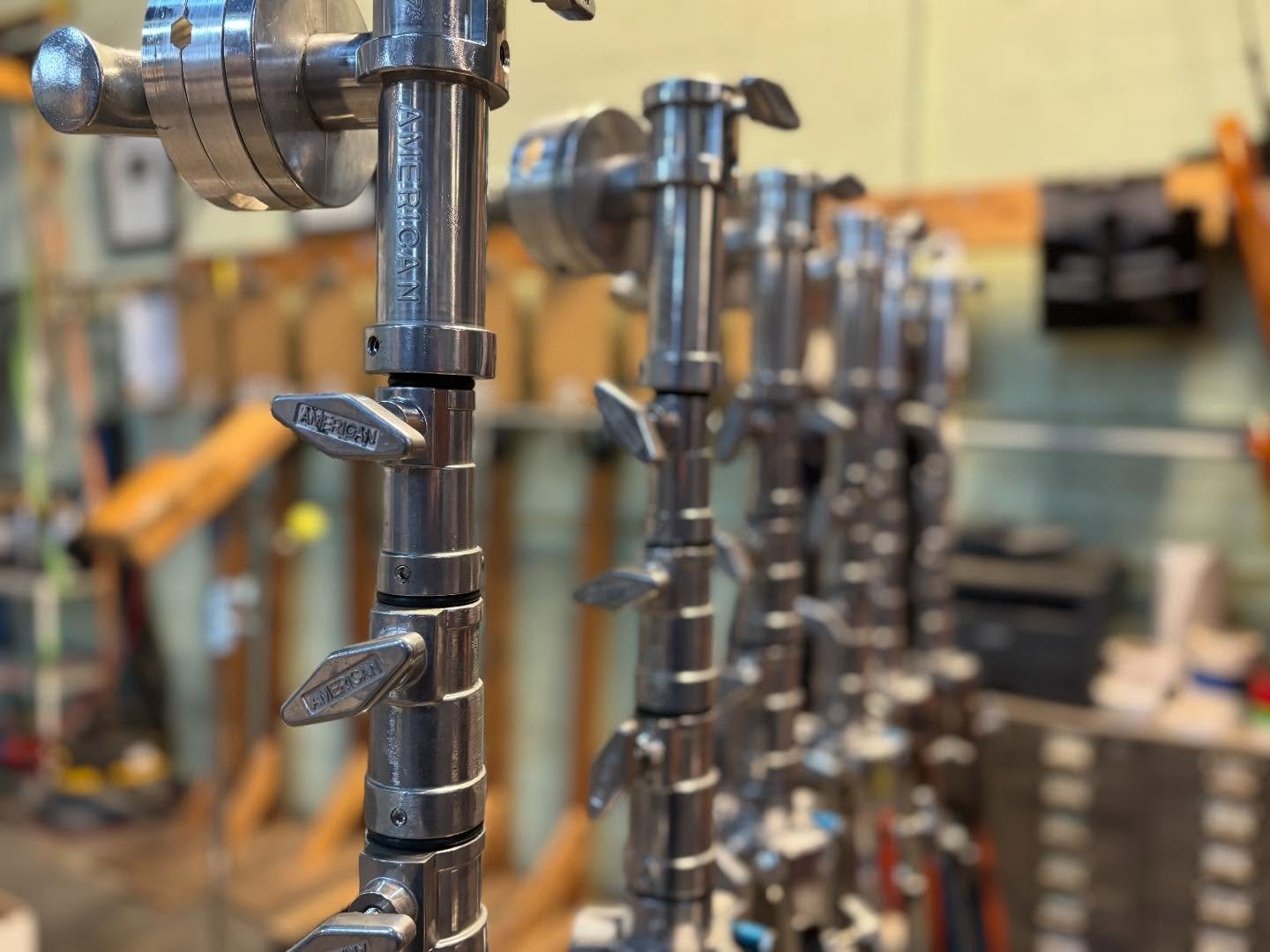 Some beautiful @american_grip stands and hardware added to the kit. Thanks to @serious_grip_baltimore for hosting the delivery.