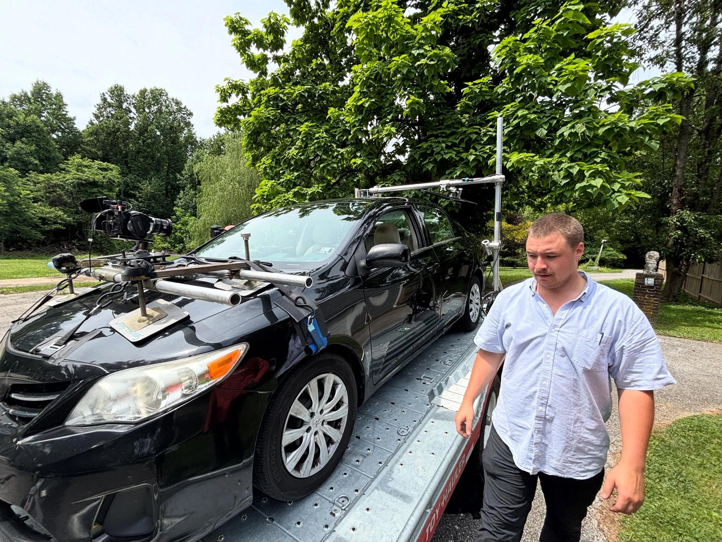 Car rig vibes. 

DP @tylerprincefilm 
Gaff 👋
Key @andrewnagl 
Grip @t.packer.jr
