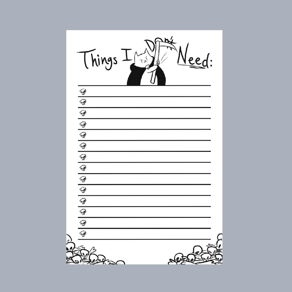 Sticky Notepad: Things