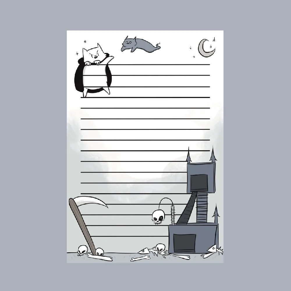 Sticky Notepad: Cat Tree