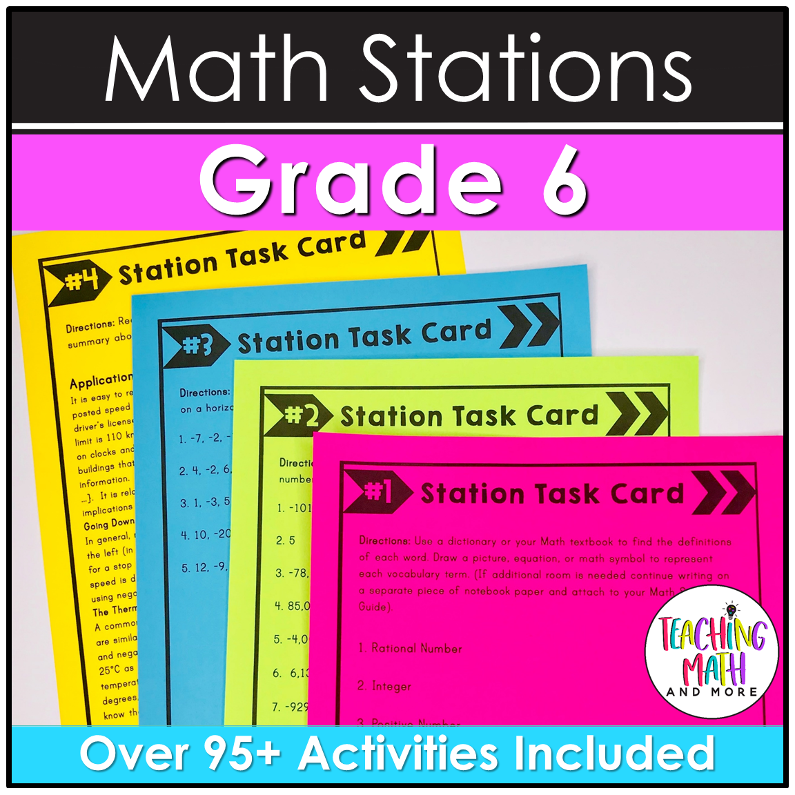 Math Stations Grade 6 Bundle by KM.png