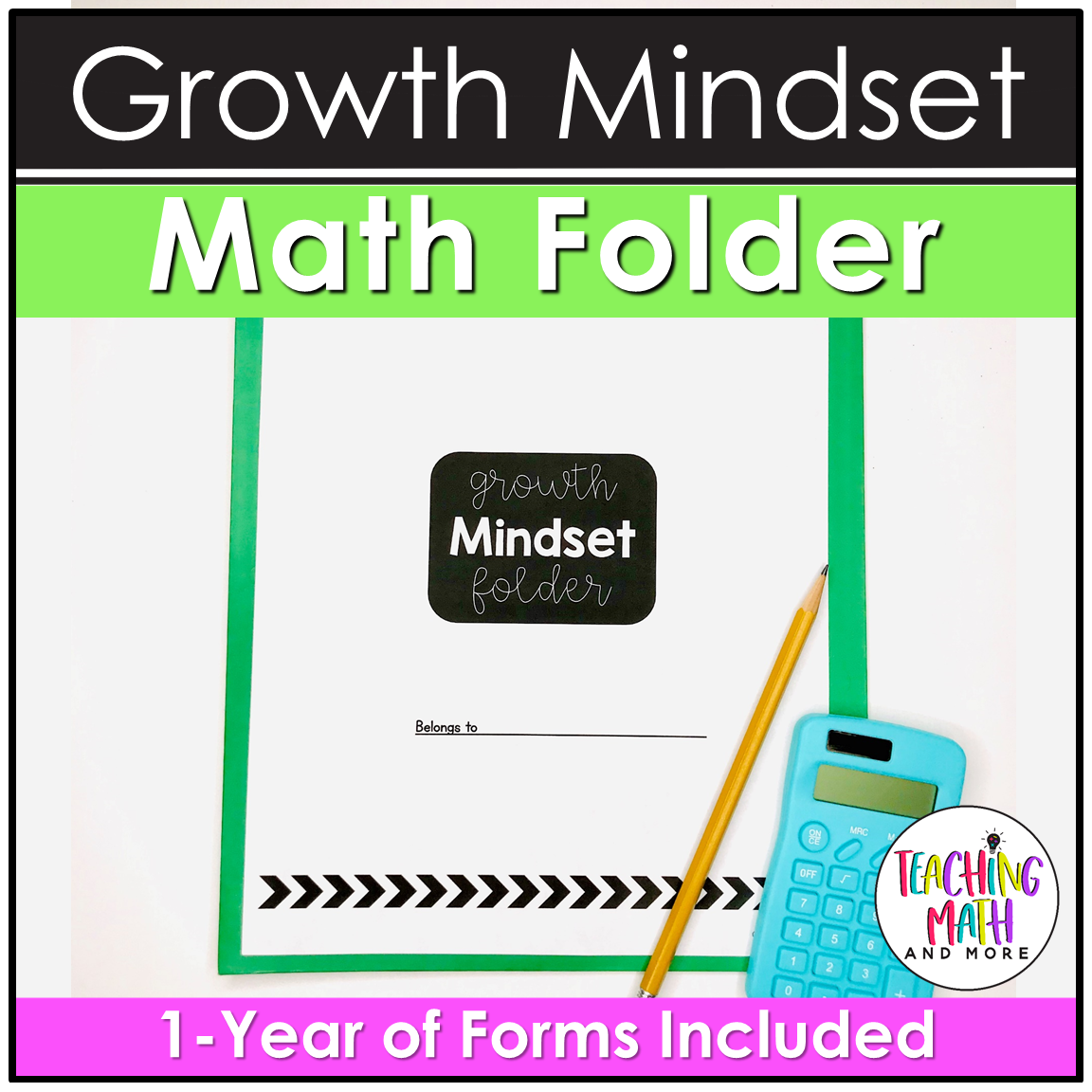 Classroom Growth Mindset BUNDLE 1 Growth Mindset Math Folder.png