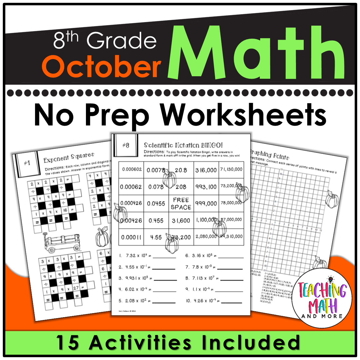 October Math Packet G8 by TMAM.png