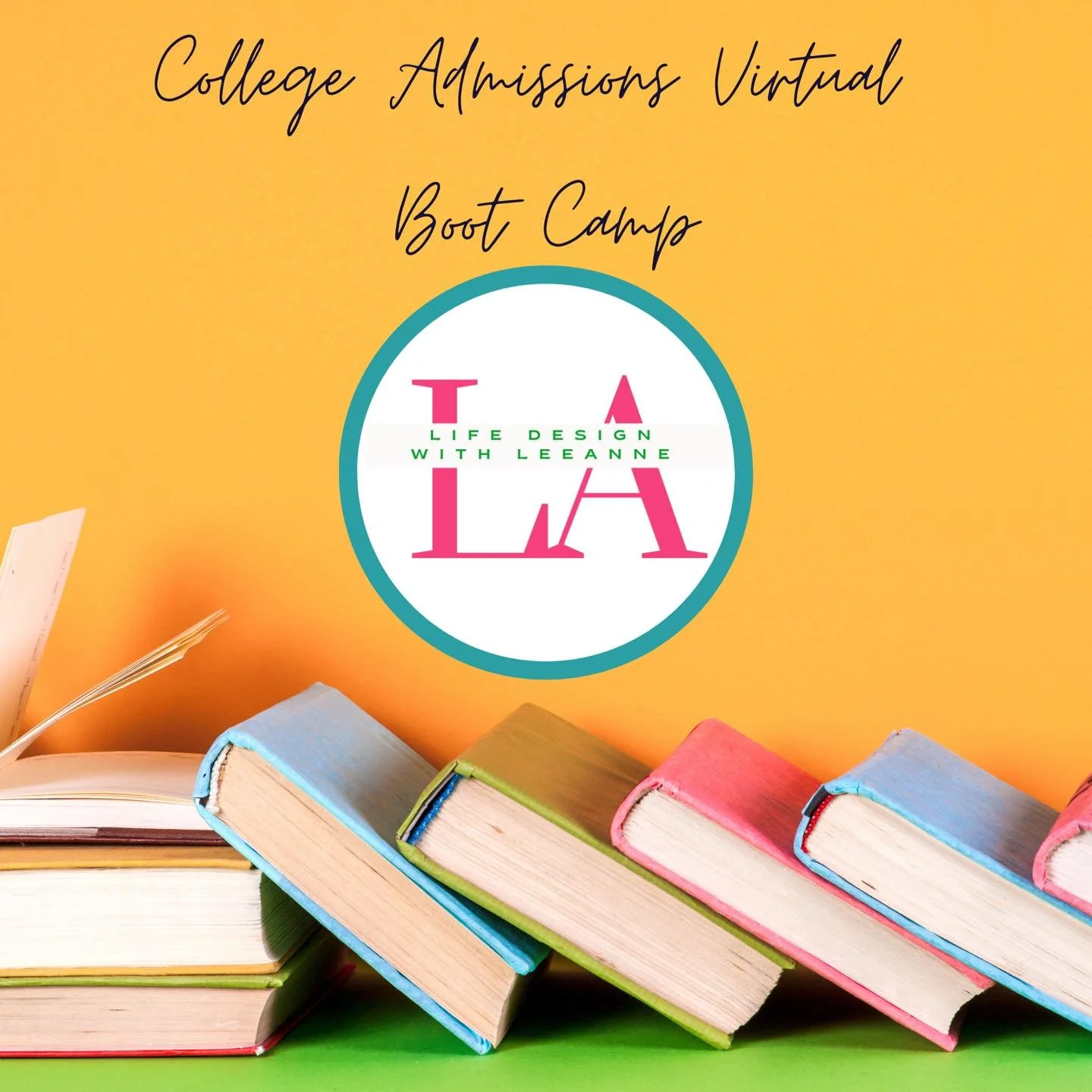 In order to make our College Application &amp; Admissions Boot Camp more accessible to busy families, we are offering a virtual/on-demand option. Videos will first be available the week of July 13th, but can be watched all summer and throughout the f