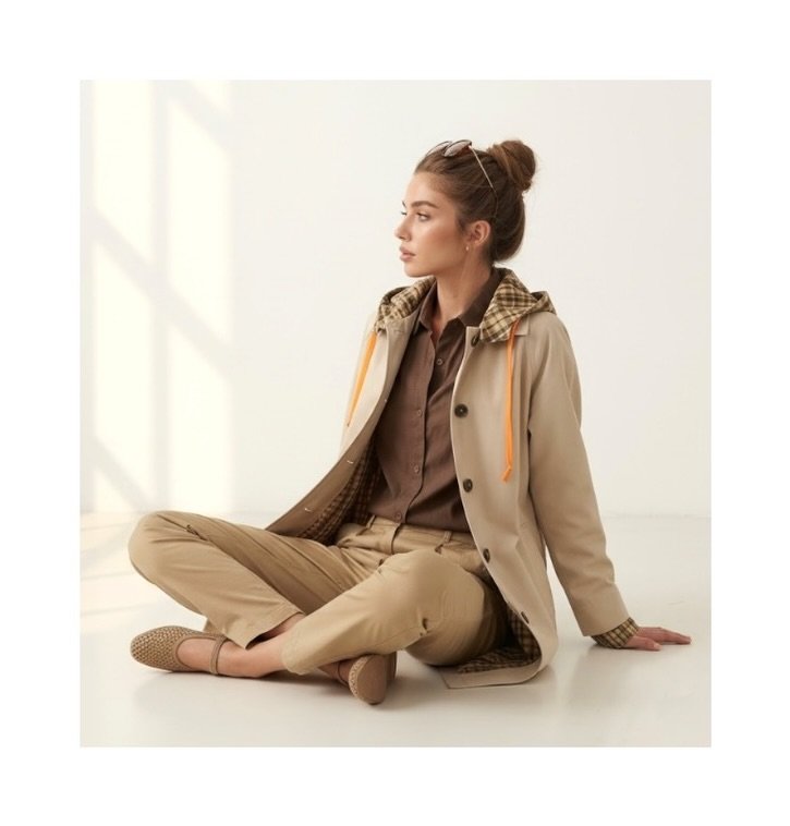 Imprescindible! Gabardina reversible , no puede ser m&aacute;s bonita⚡️⚡️
.
.
.
.
.
#nudstyle #madrid #madridshopping #gabardina #newin