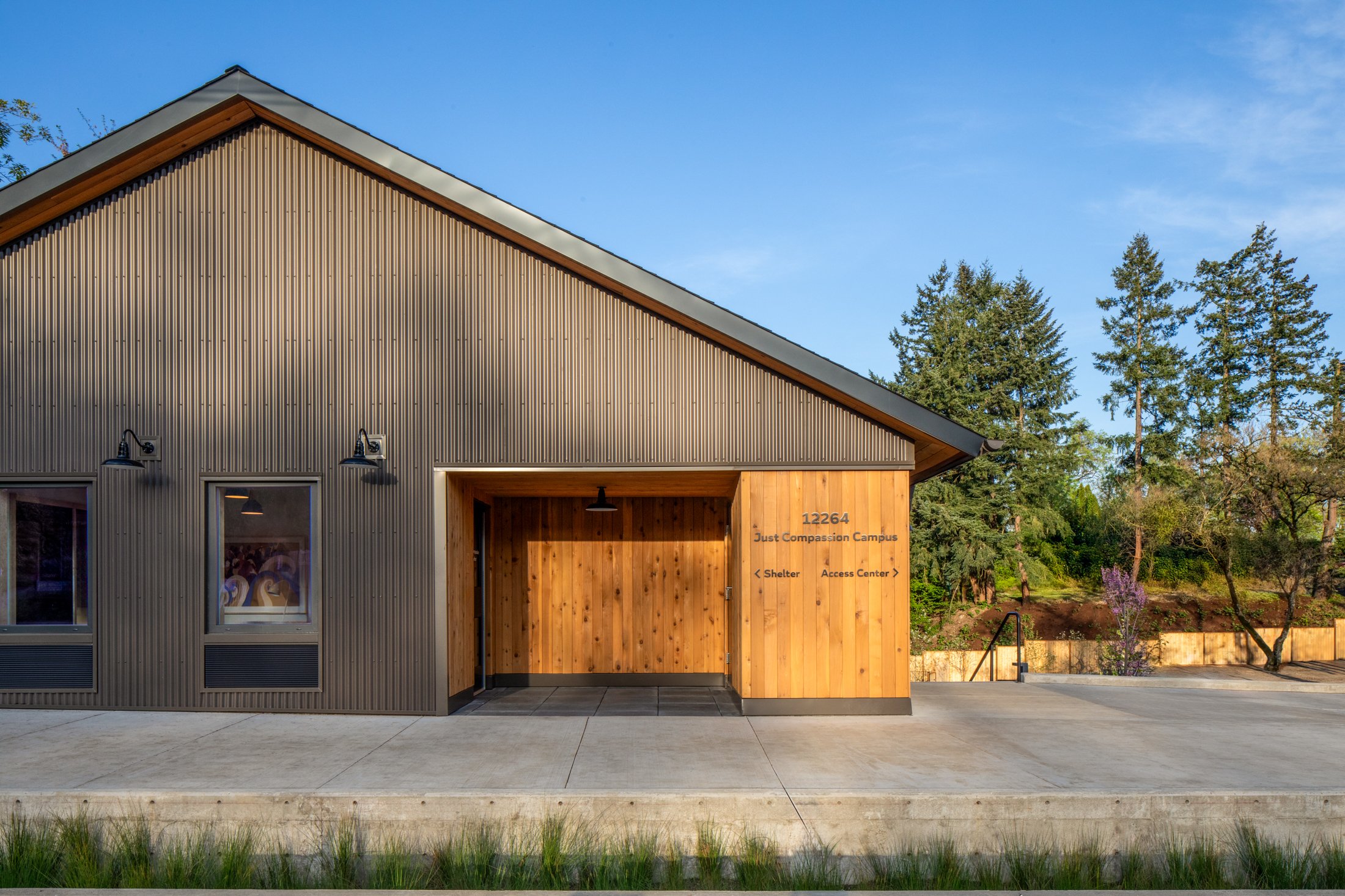 Just Compassion entrance facade