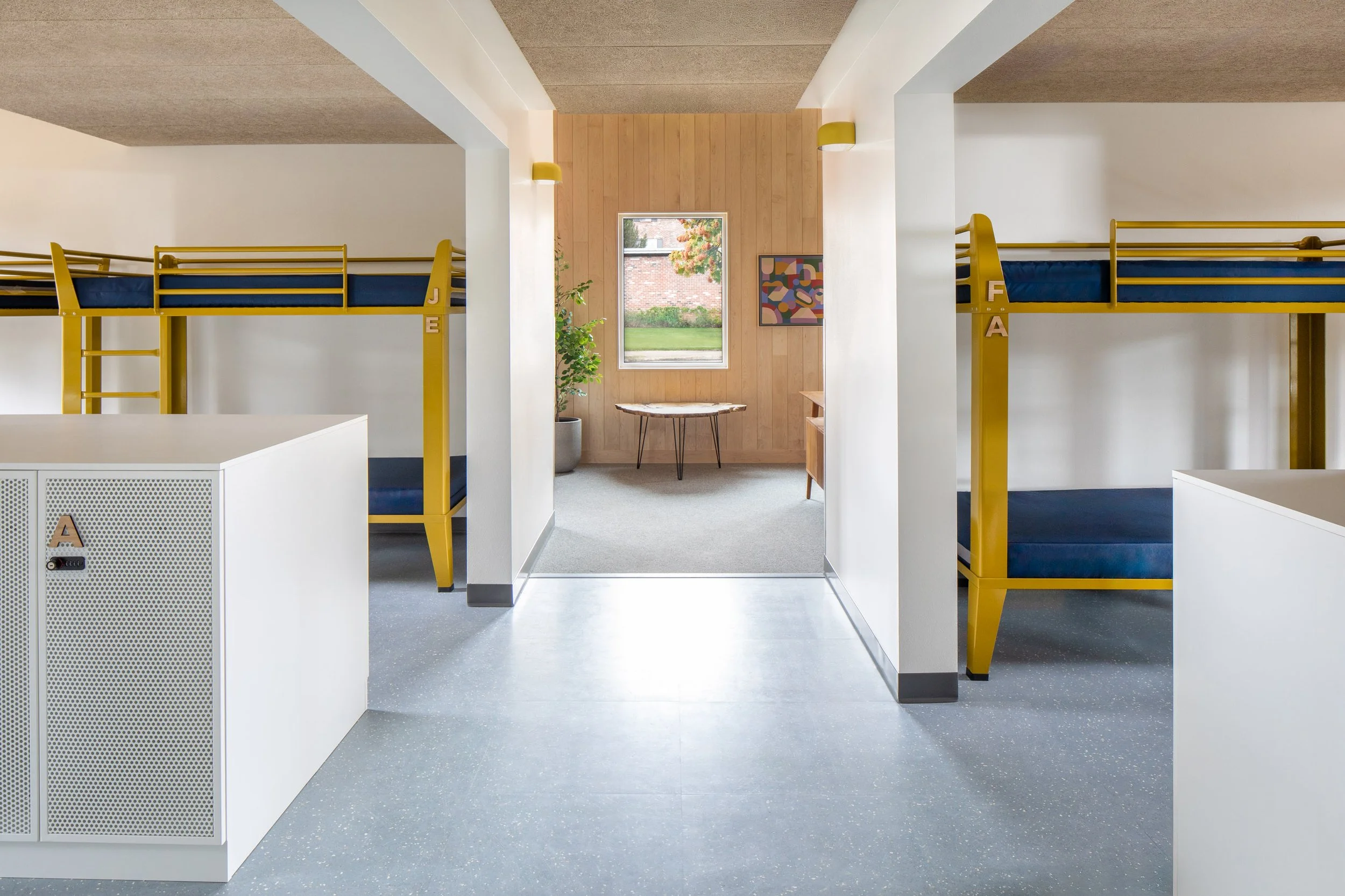 Shelter Hallway