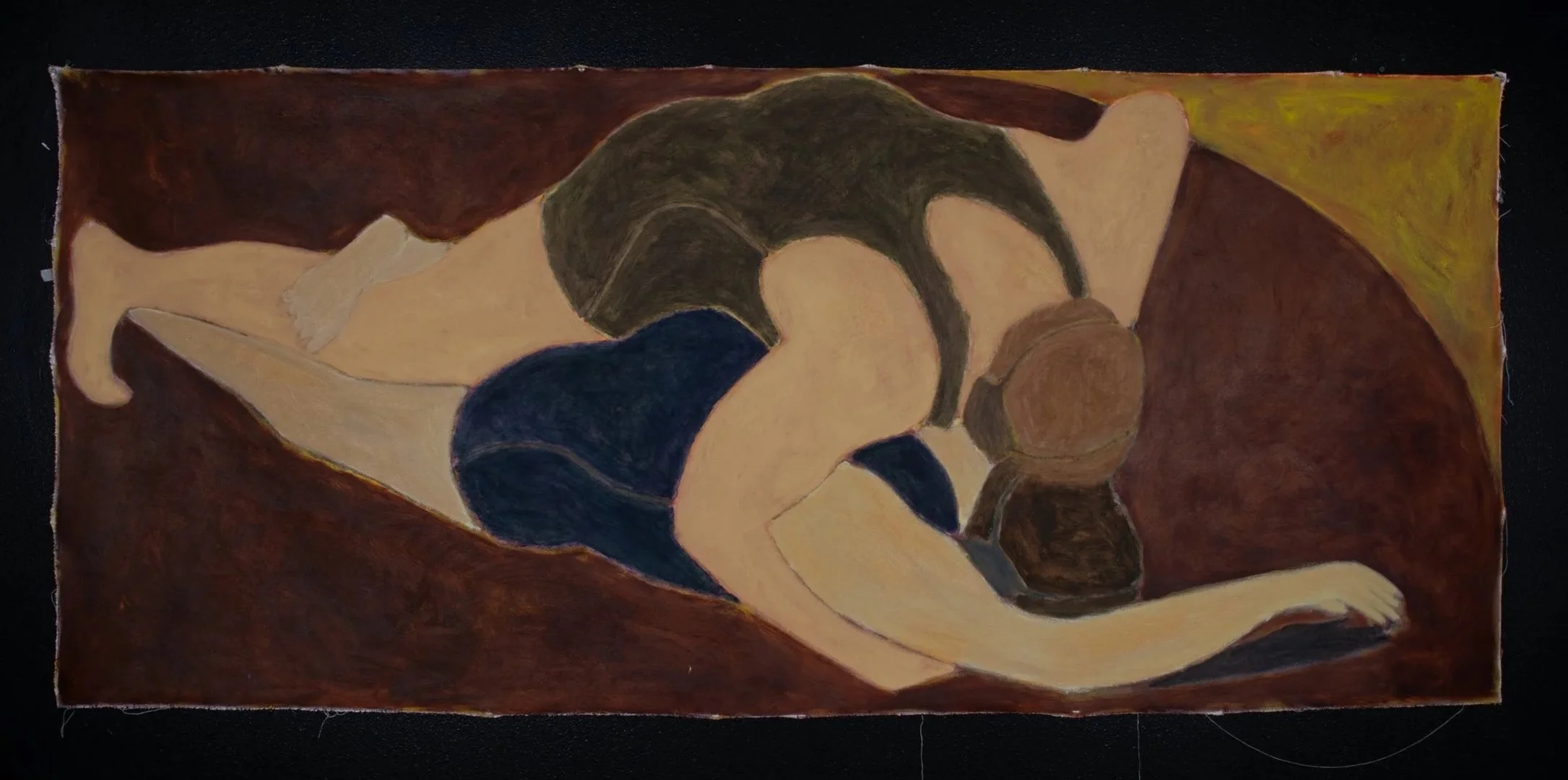 Gorgeous Ladies of Wrestling III
Oil on Canvas
36 x 84"
2026