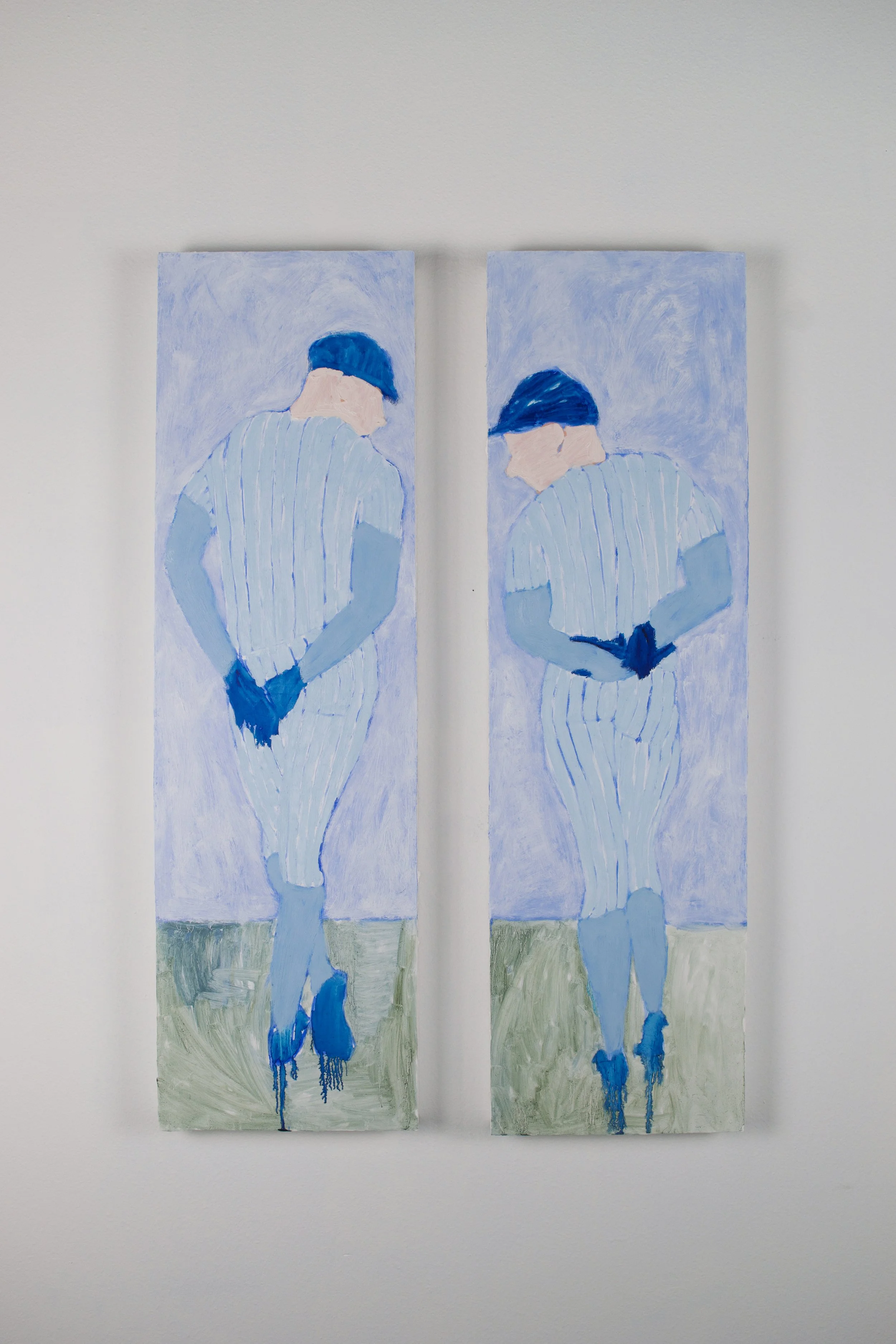 When We Had Nothing We Had Baseball
Oil on Panel
36x10"
2026