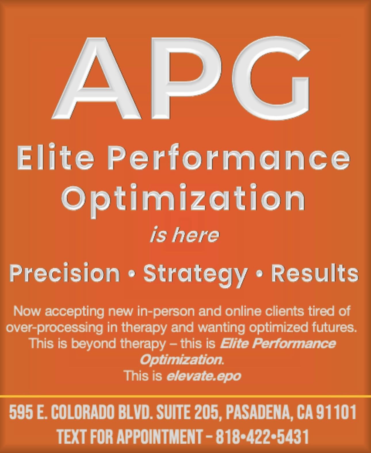 No therapy. No coaching. Just optimization.
I built something new. Fully independent. Fully aligned.
This isn’t about revisiting the past—this is about recalibrating your future.
Executive Performance Optimization is now live.
Precision