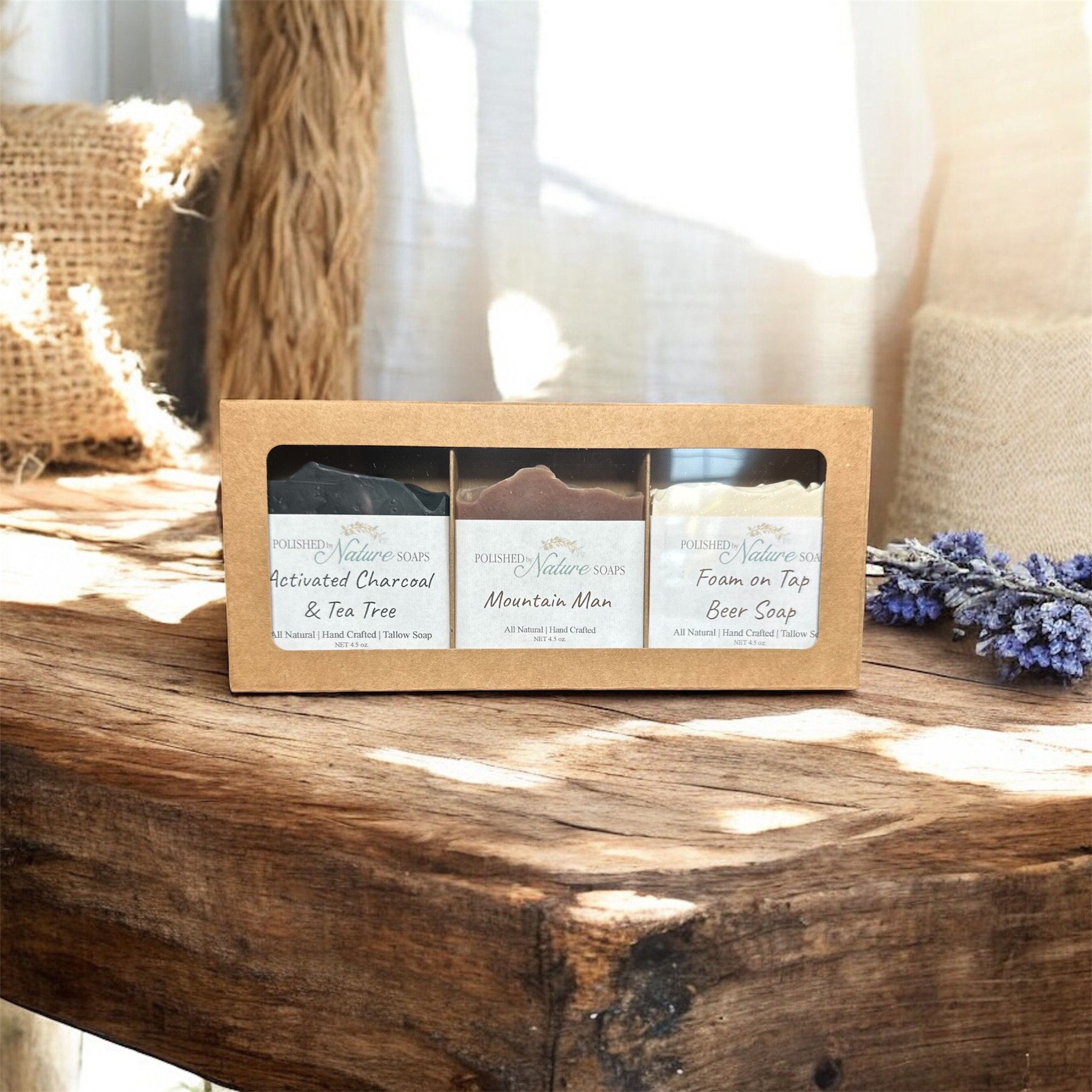 Rugged Gentleman Soap Trio
