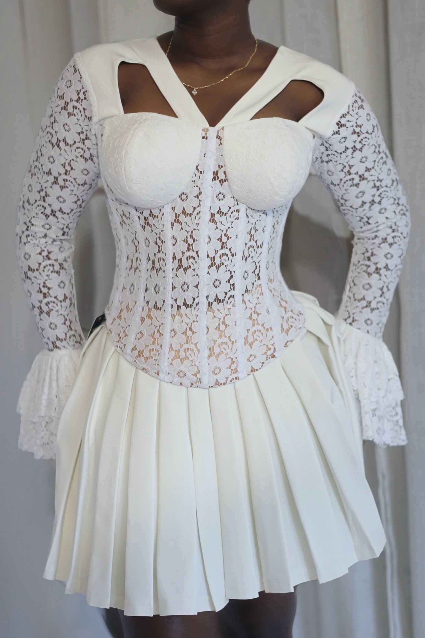 INIO CORSET | OFF WHITE