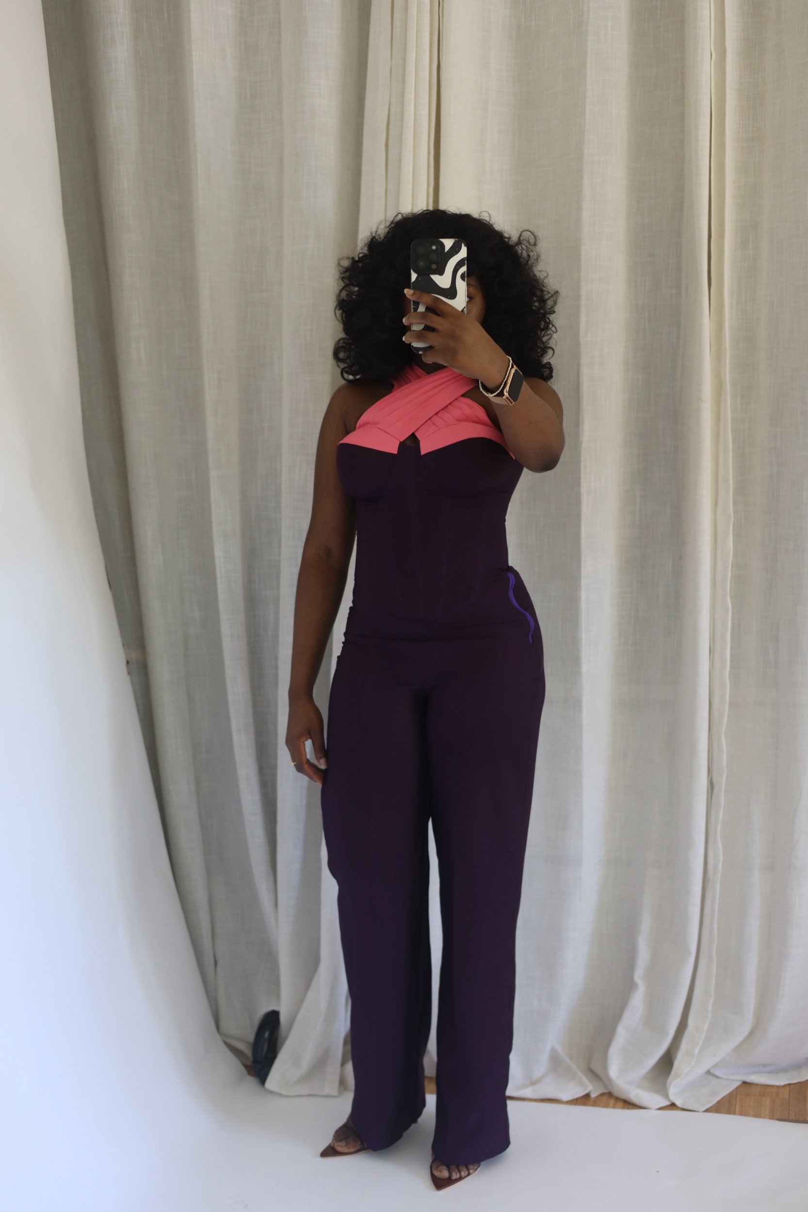 ISLA CORSET SET | PURPLE