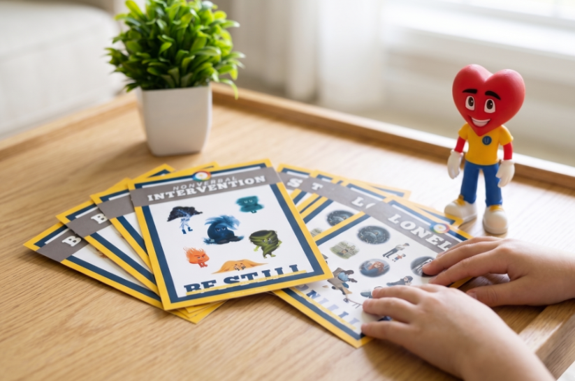 BE STILL Nonverbal Intervention Cards